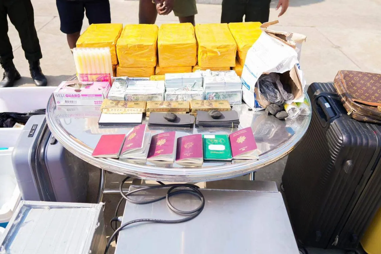 5名黑人在柬埔寨搞了700万美元!